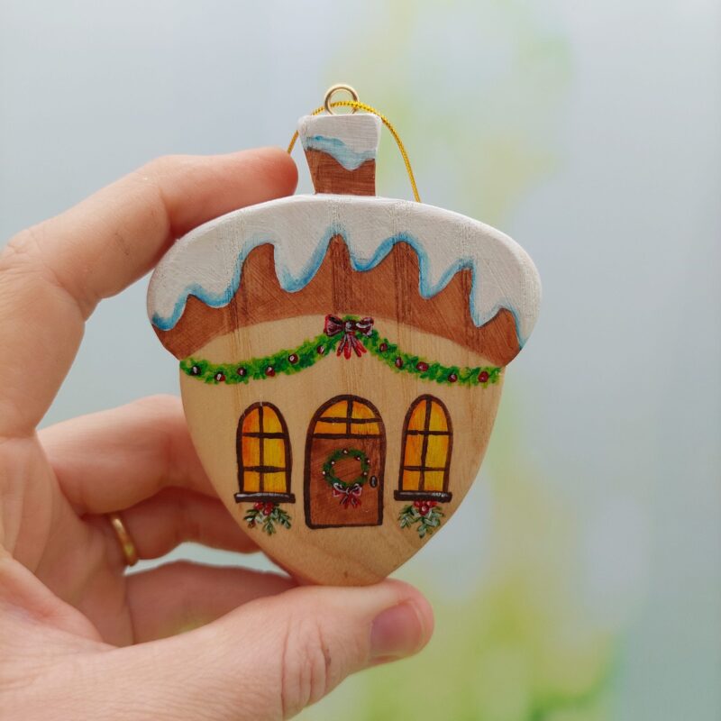 Double-sided Acorn Decoration / Bunny Home - Image 3