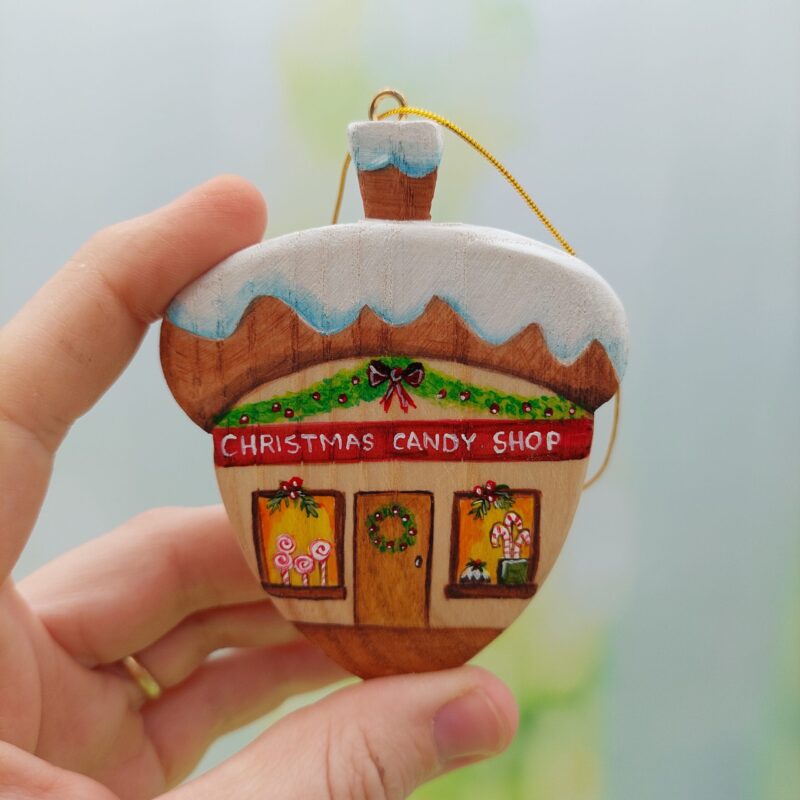Double-sided Acorn Decoration / Candy Shop - Image 3