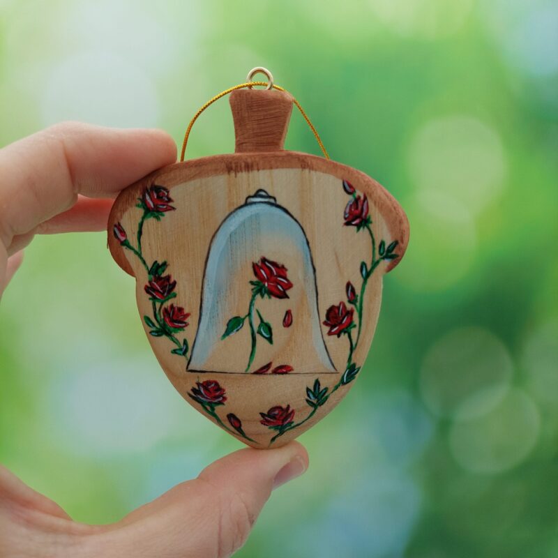 Double-sided Acorn Decoration / Beauty and the Beast - Image 3