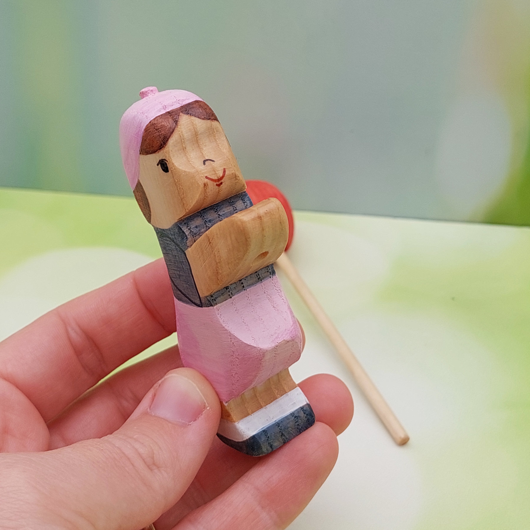 Balloon Girl In Hand - by Good Shepherd Toys