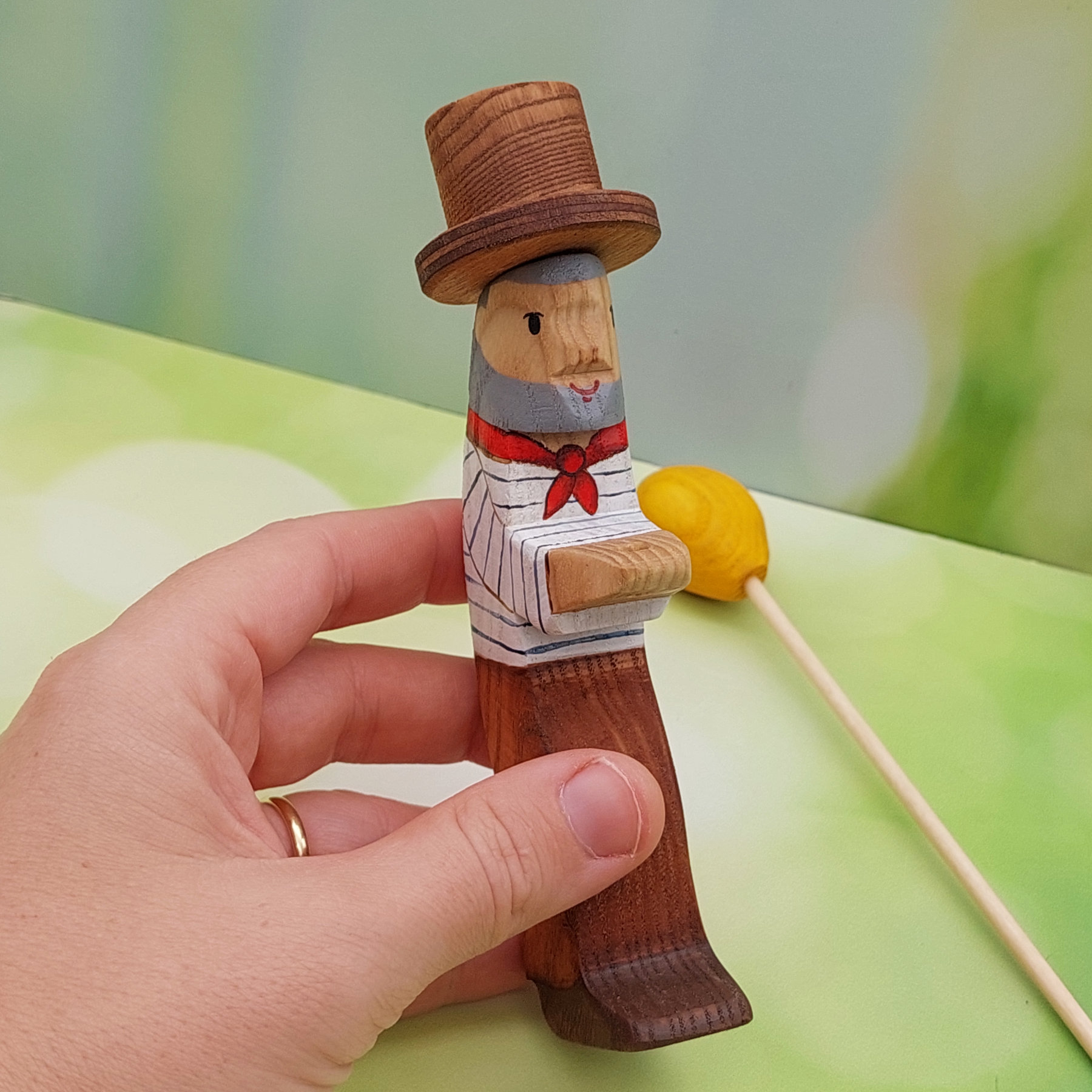Balloon Seller In Hand - by Good Shepherd Toys