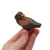 Bateleur Wooden Bird In Hand by Good Shepherd Toys