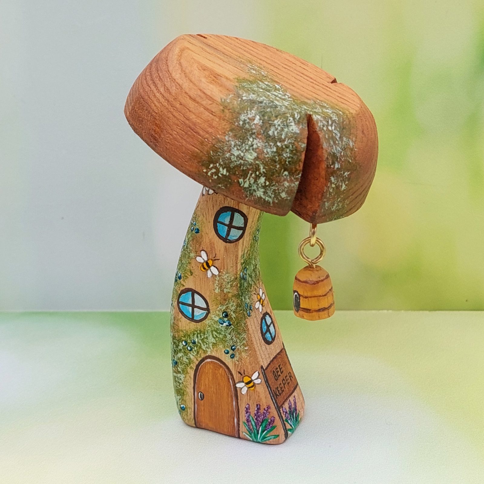 Bee Keeper Mushroom - by Good Shepherd Toys