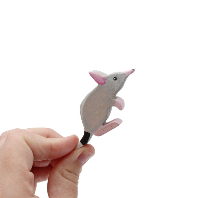 Bilby Wooden Figure in hand - by Good Shepherd Toys
