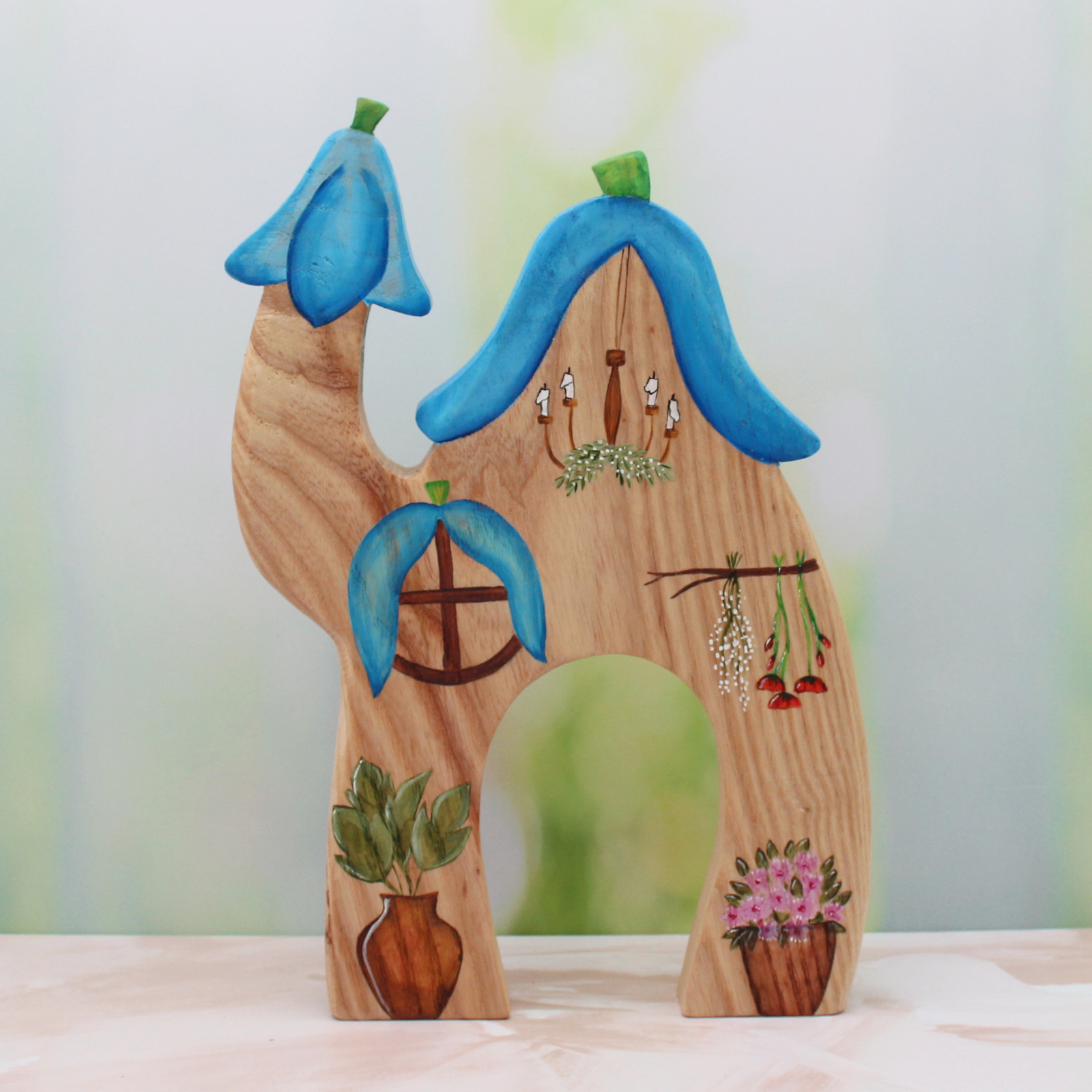 Bluebell Flower Cottage