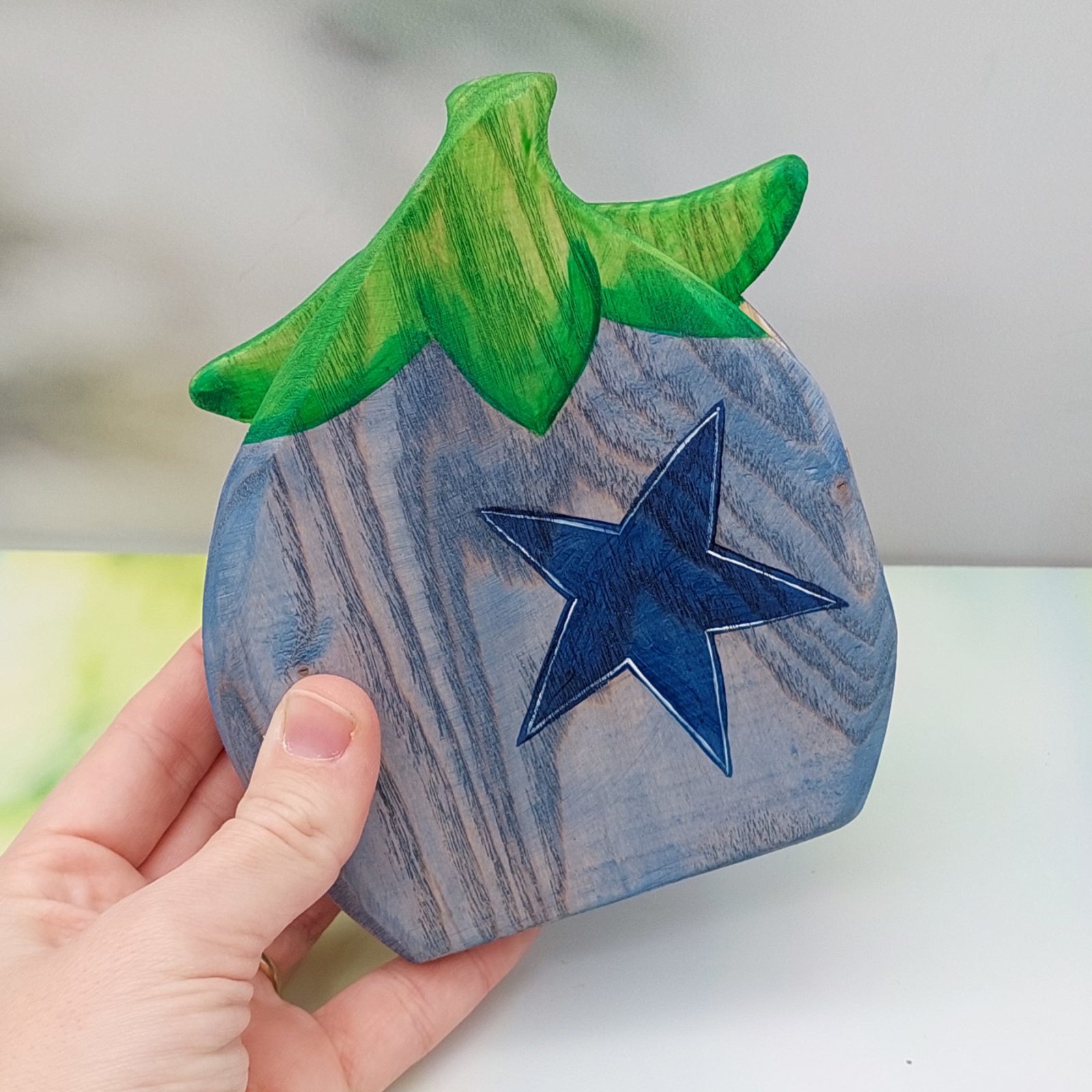 Blueberry Fruit House - In hand - by Good Shepherd Toys