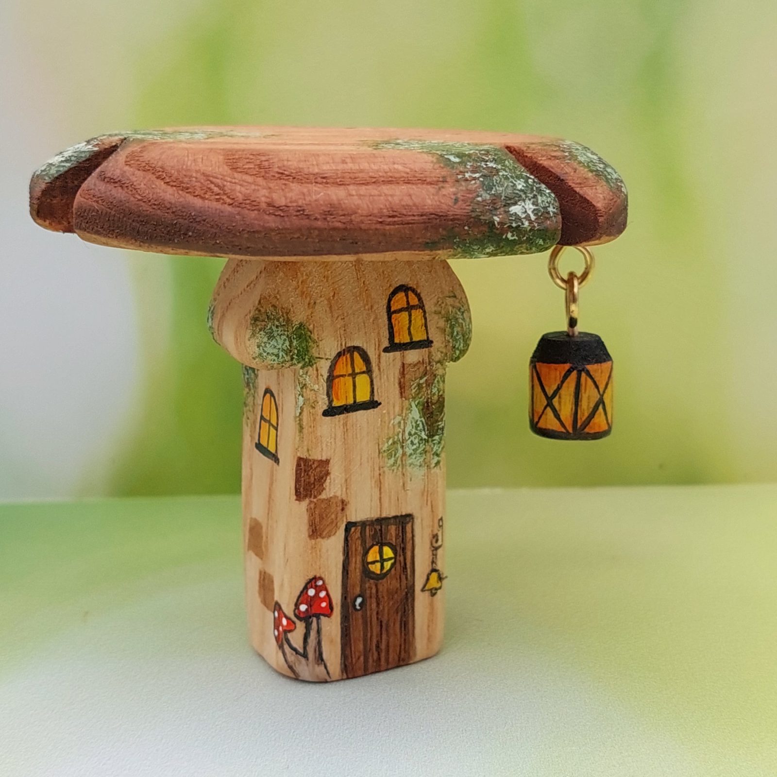 Brown Moss Mushroom - by Good Shepherd Toys