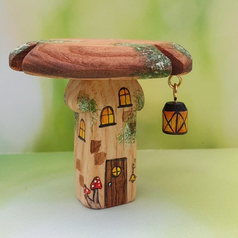 Brown Moss Mushroom - by Good Shepherd Toys