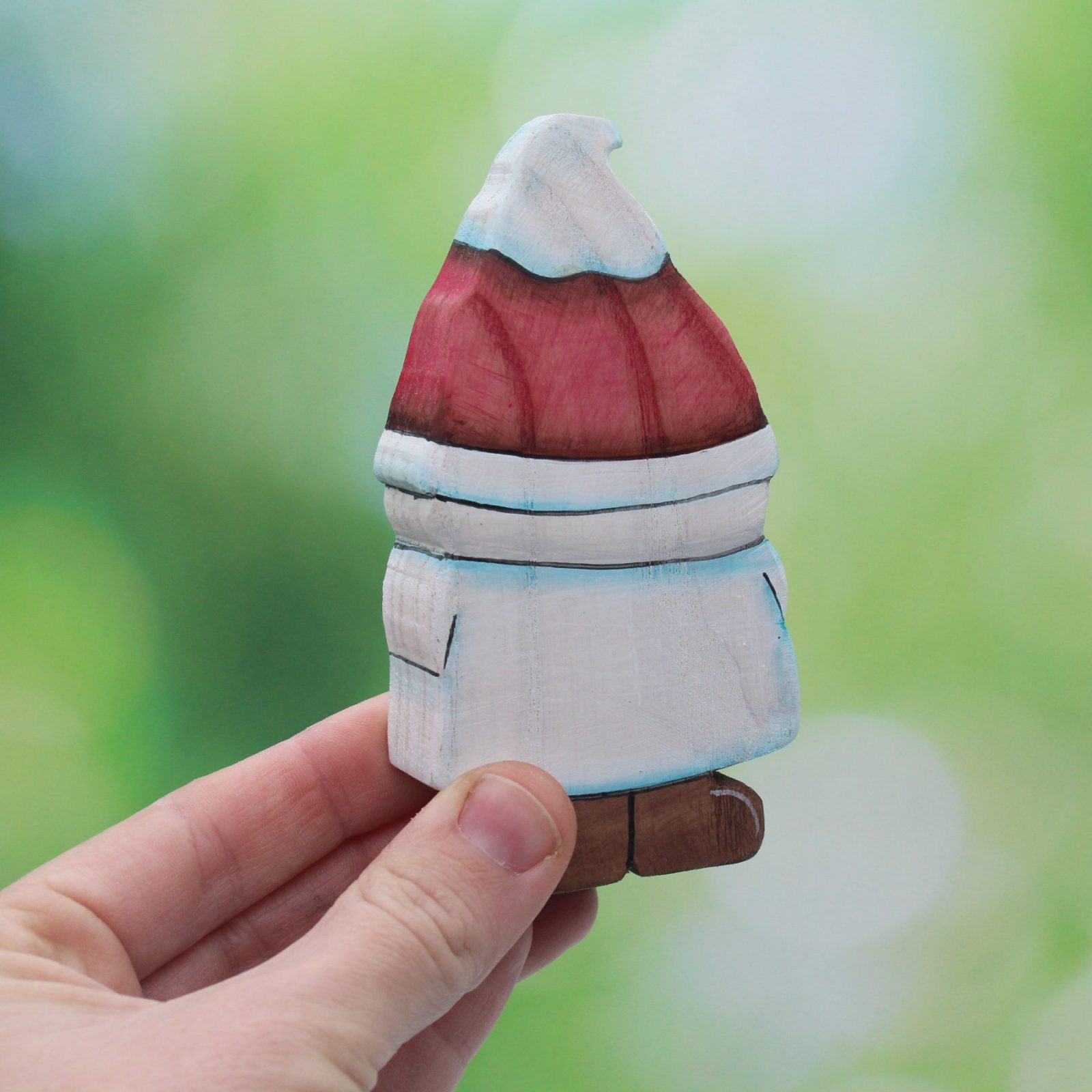 Christmas Gnome Hot Chocolate in Hand - by Good Shepherd Toys