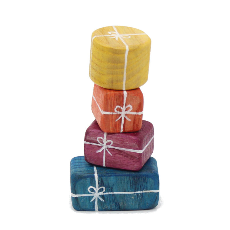Christmas Presents Wooden Figures - by Good Shepherd Toys