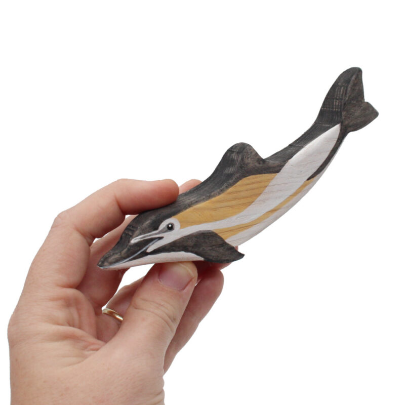 Common Short Beaked Dolphin in hand - by Good Shepherd Toys