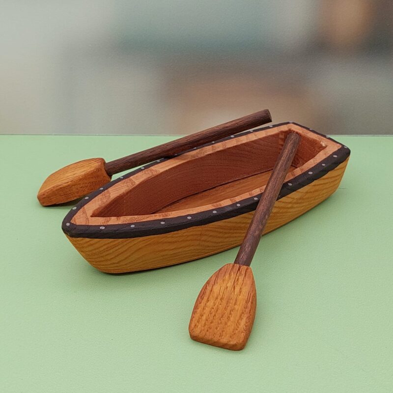 Dingy Boat with Two Oars - by Good Shepherd Toys