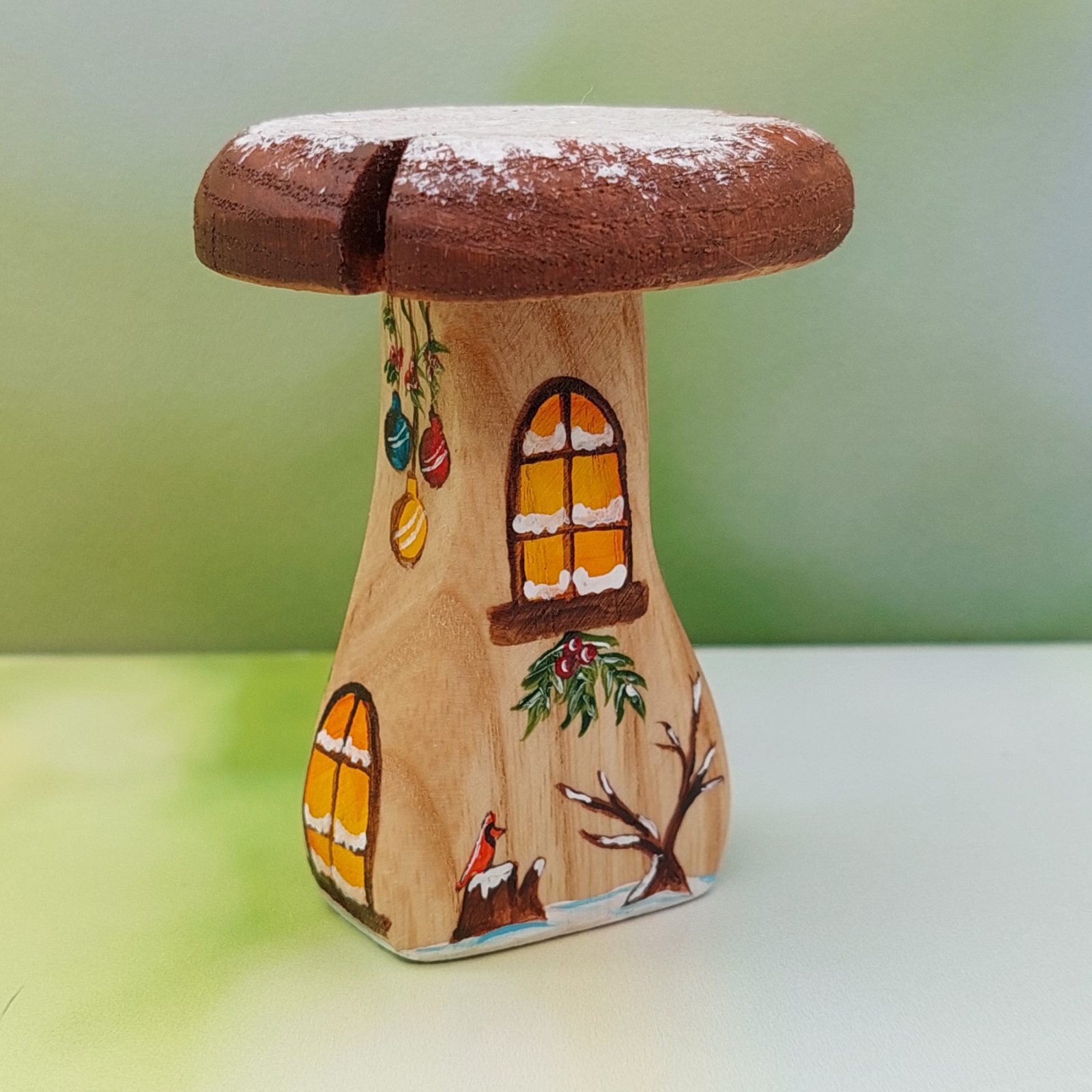 Double Christmas Tree Mushroom House 2 - by Good Shepherd Toys