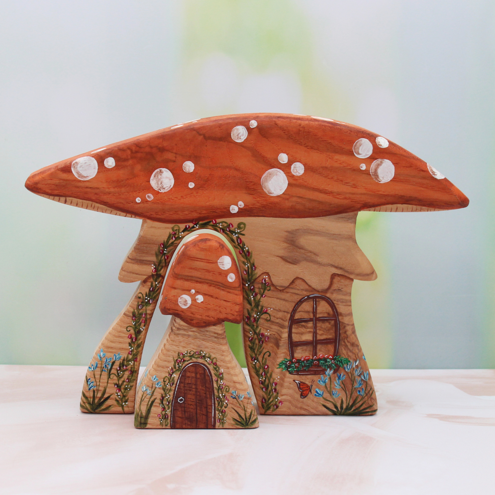 Double Mushroom House
