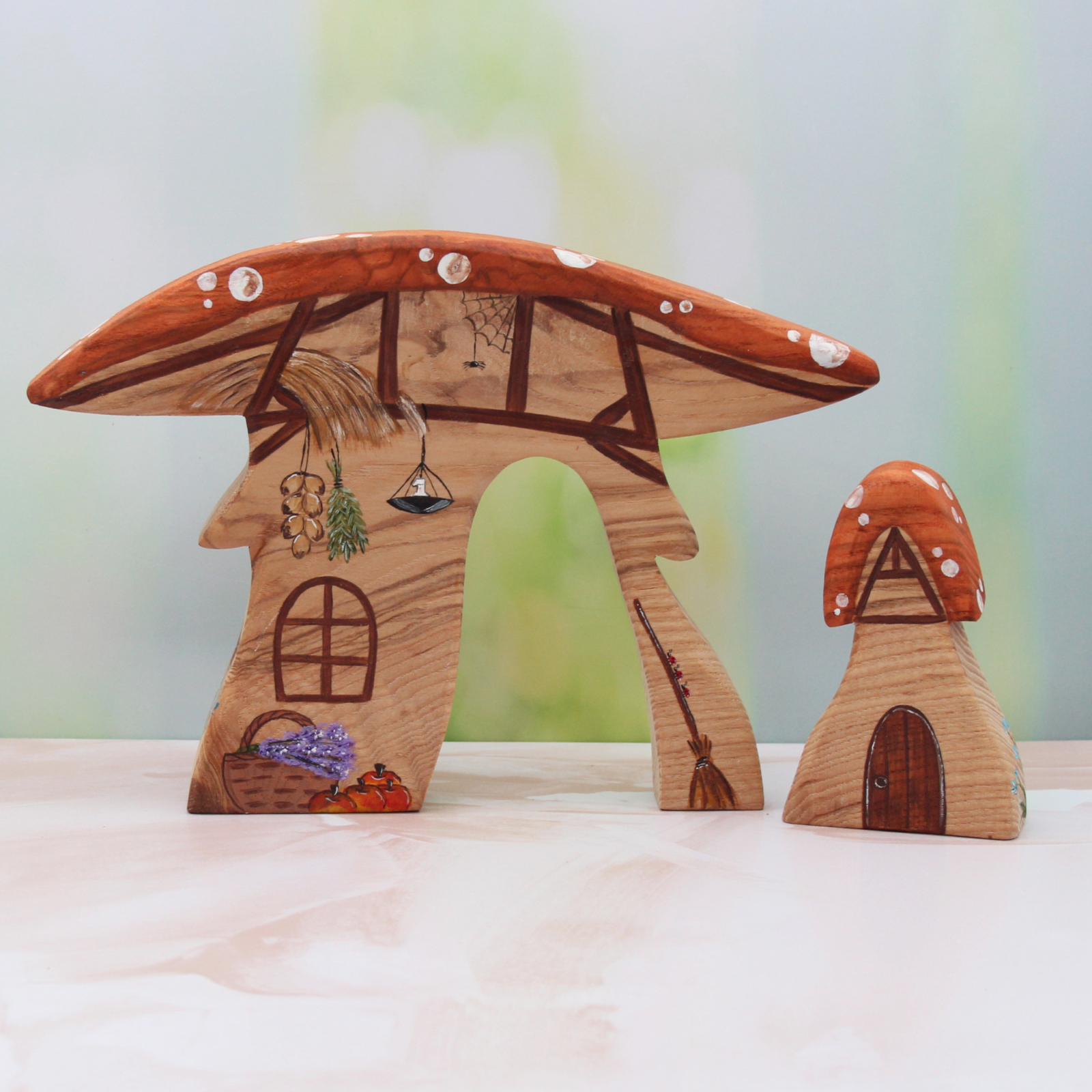 Double Mushroom House