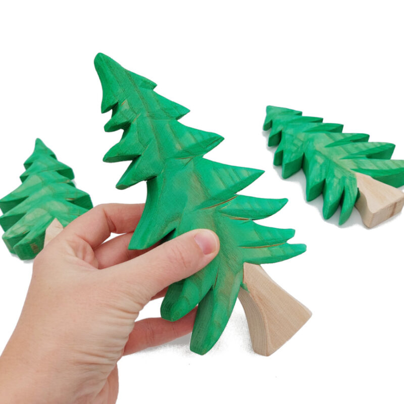 Fir Tree Trio - In Hand - by Good Shepherd Toys