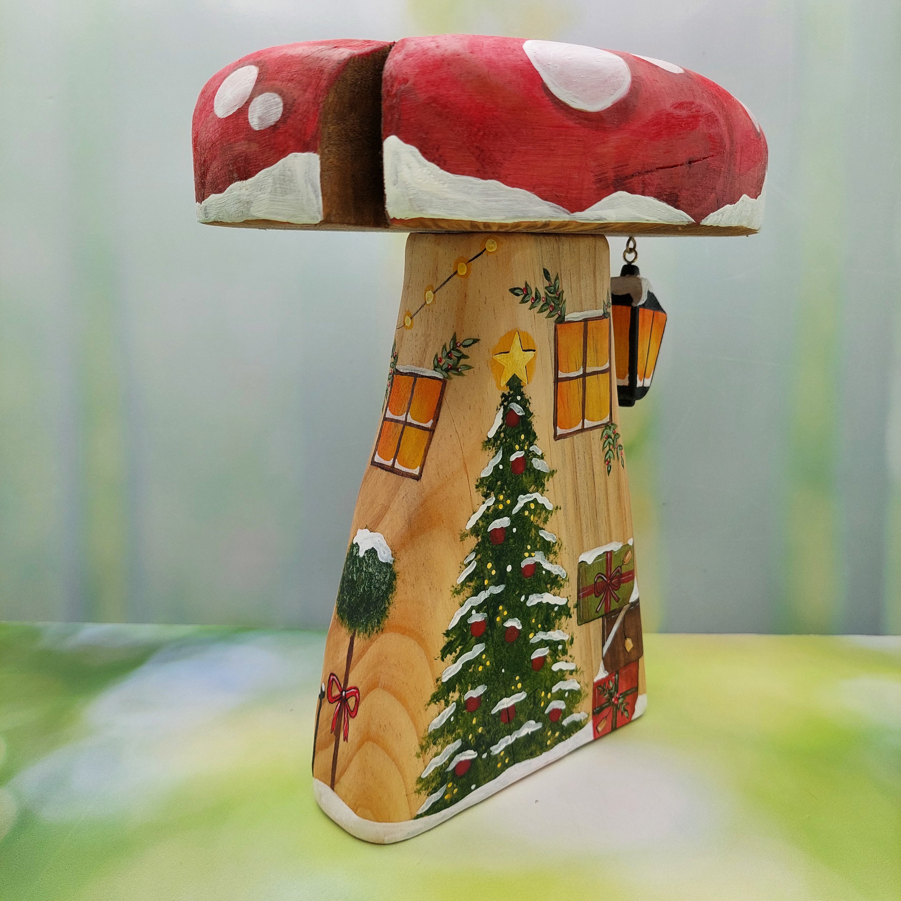 Giant Christmas Mushroom House 01 HR - by Good Shepherd Toys