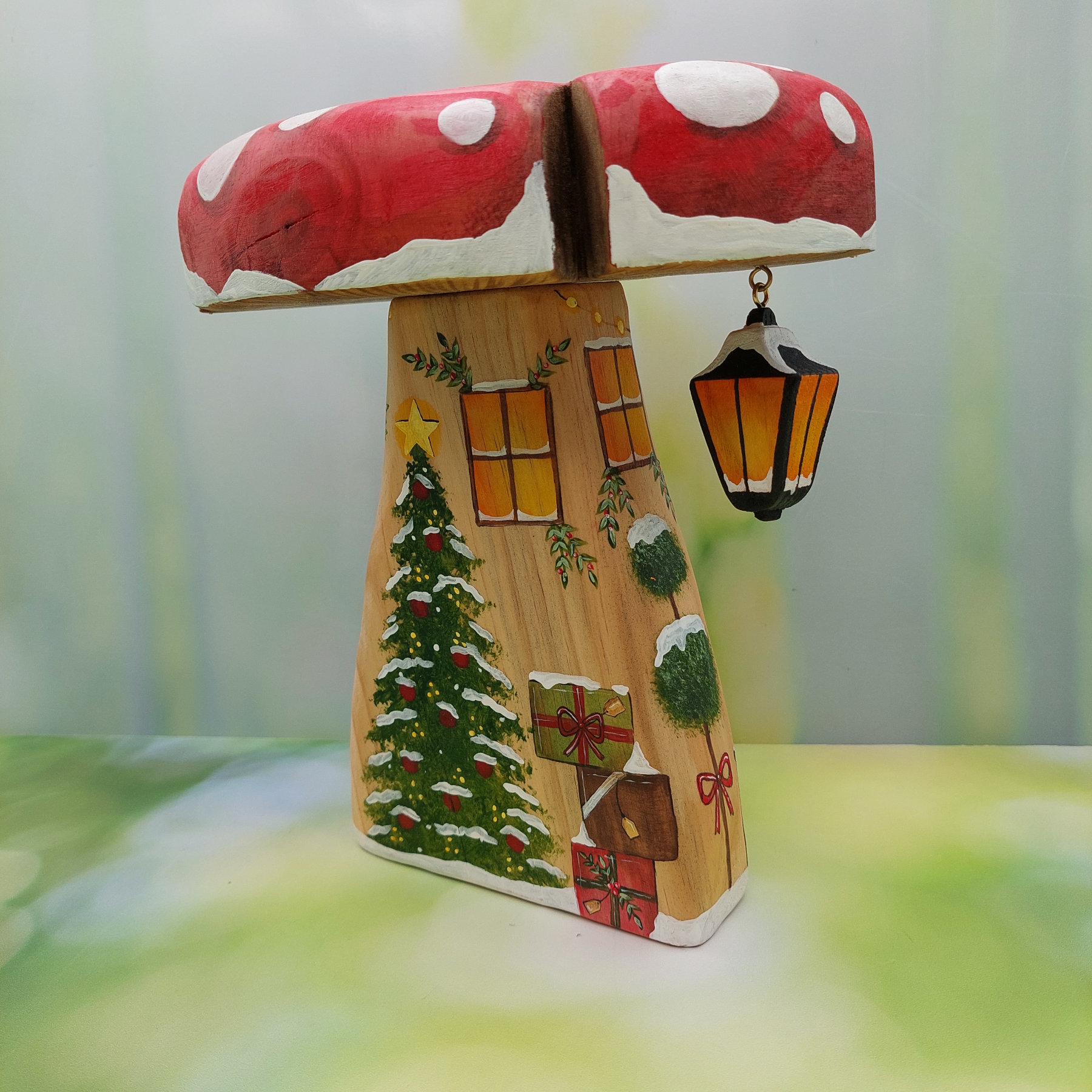 Giant Christmas Mushroom House 02 HR - by Good Shepherd Toys