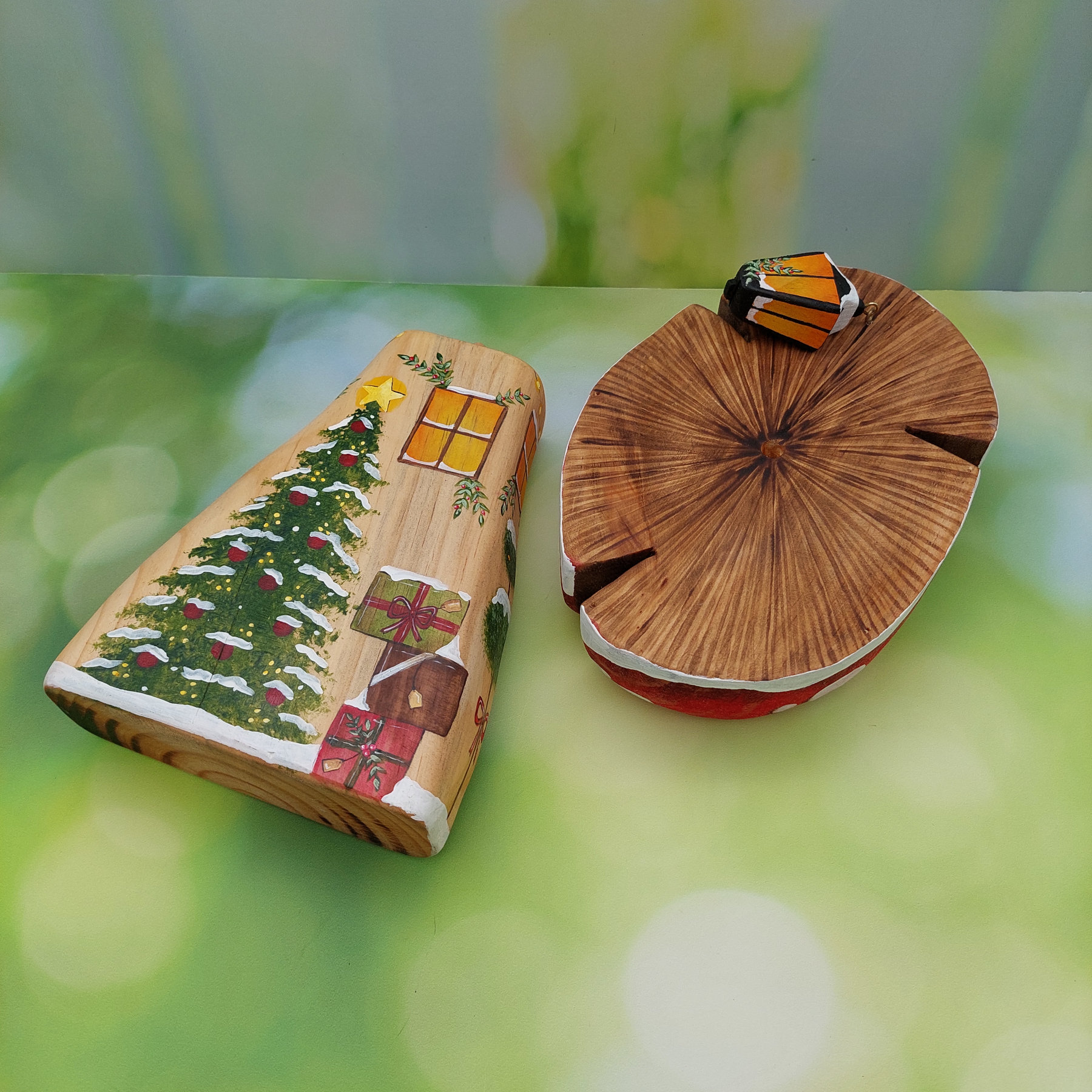 Giant Christmas Mushroom House 03 HR - by Good Shepherd Toys