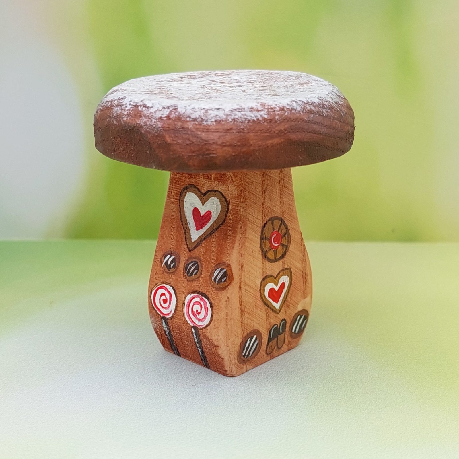 Gingerbread House Mushroom 2 - by Good Shepherd Toys
