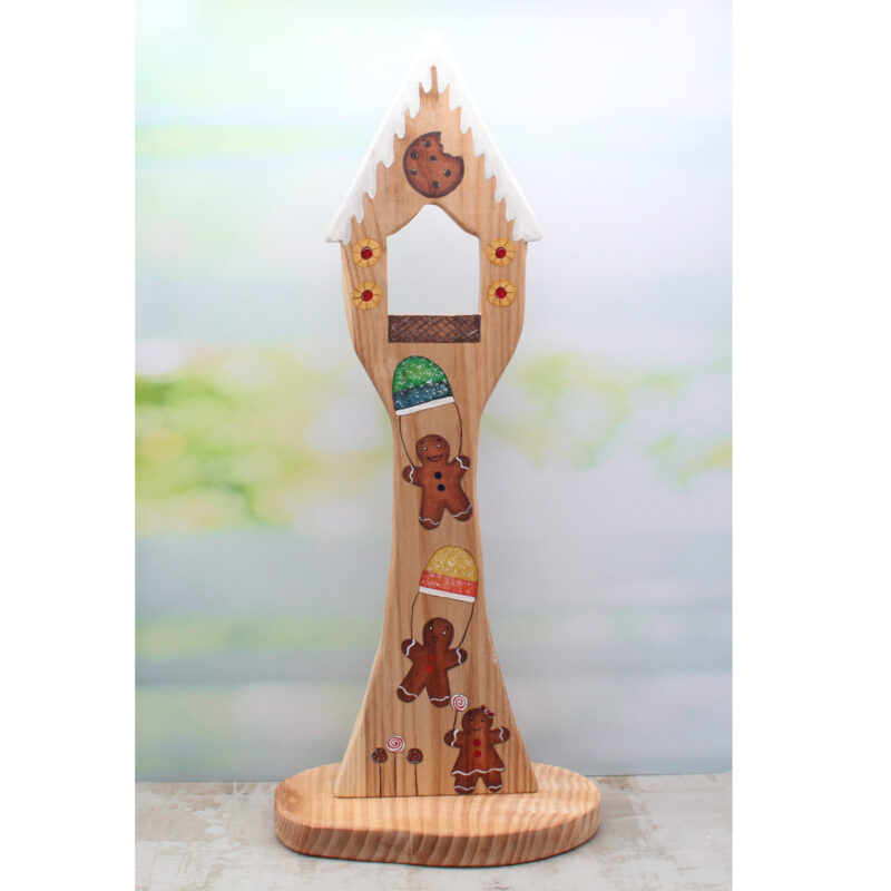 Gingerbread Tower Front - by Good Shepherd Toys