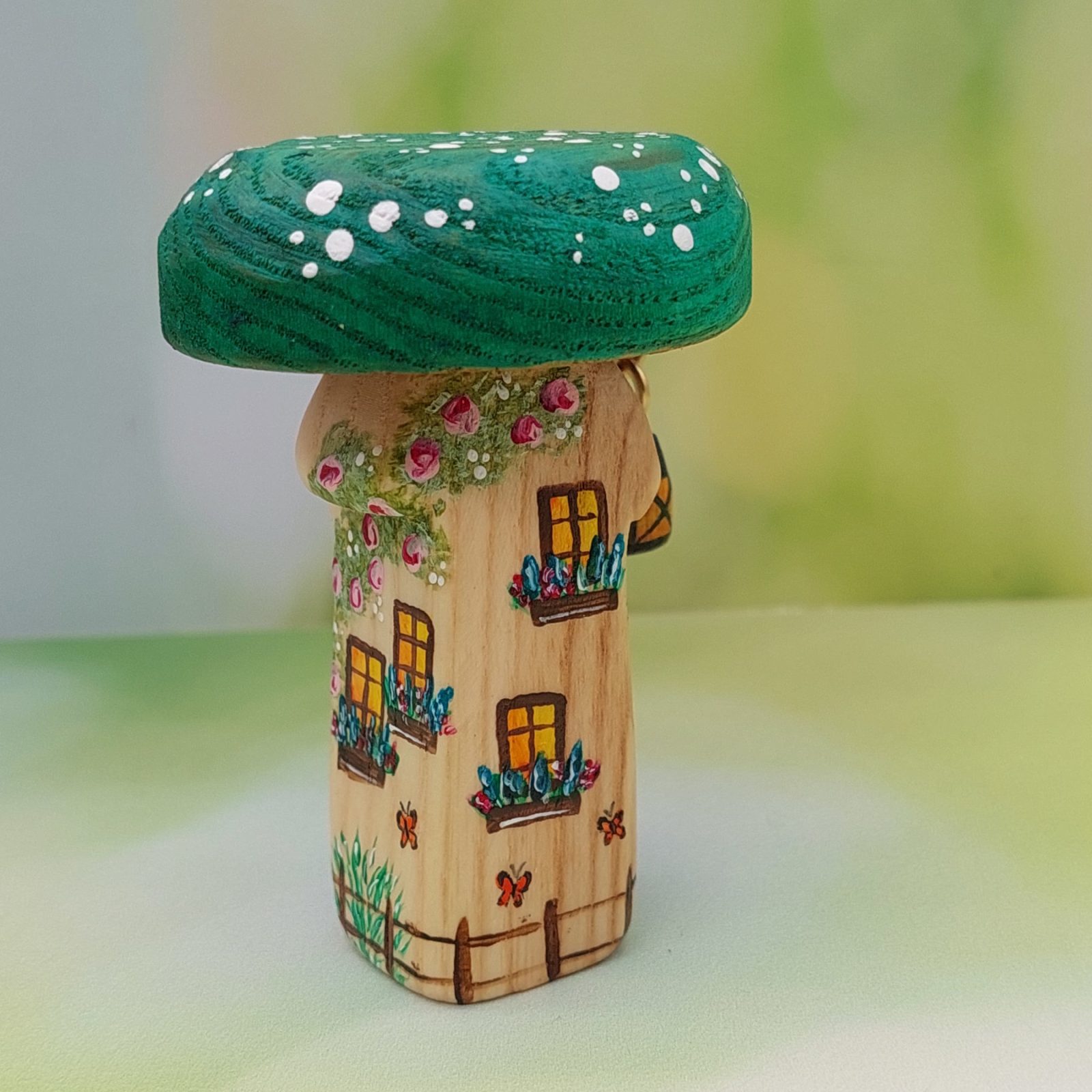 Green Starry Mushroom 2 - by Good Shepherd Toys