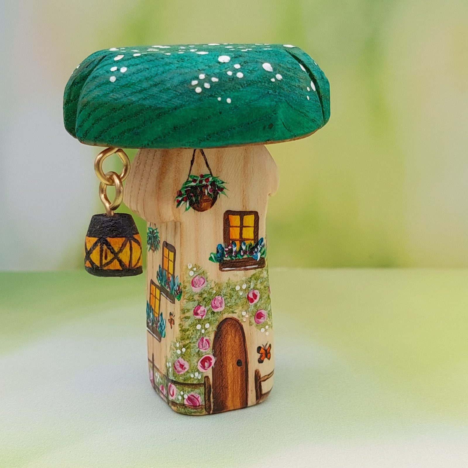 Green Starry Mushroom - by Good Shepherd Toys