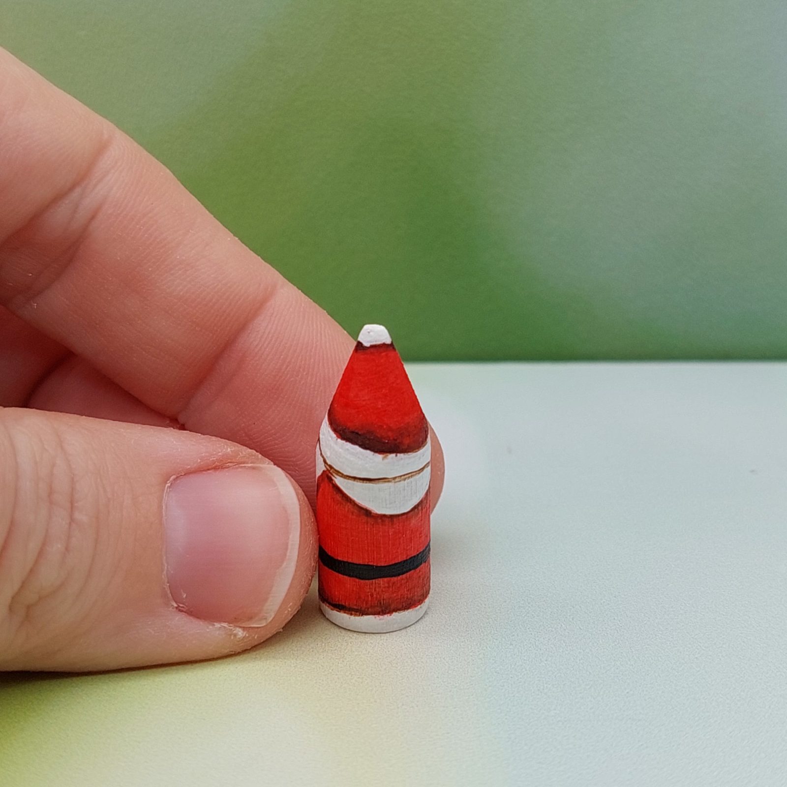 Miniature Gnome Father Christmas 2 - by Good Shepherd Toys