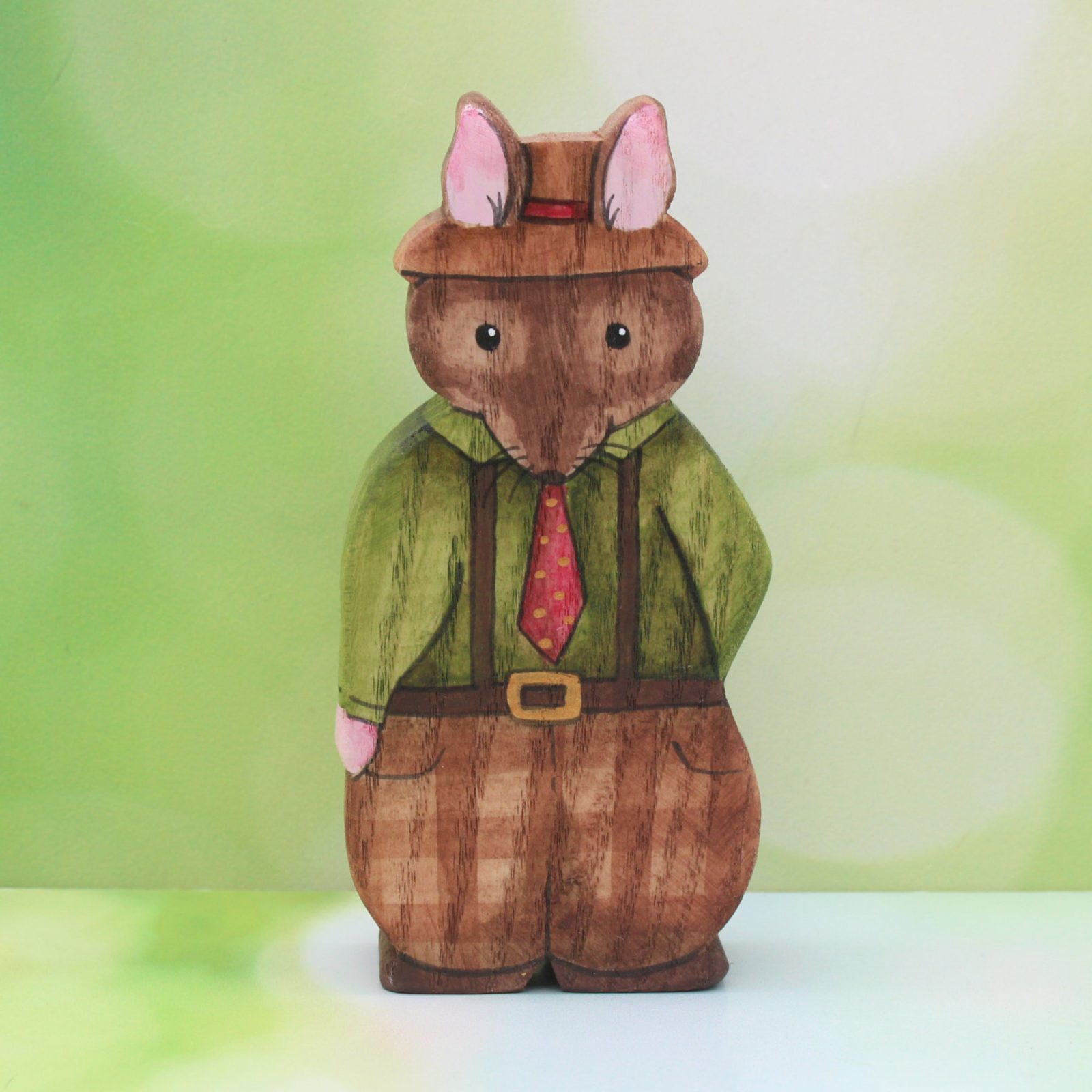 Mr Christmas Mouse Front - by Good Shepherd Toys