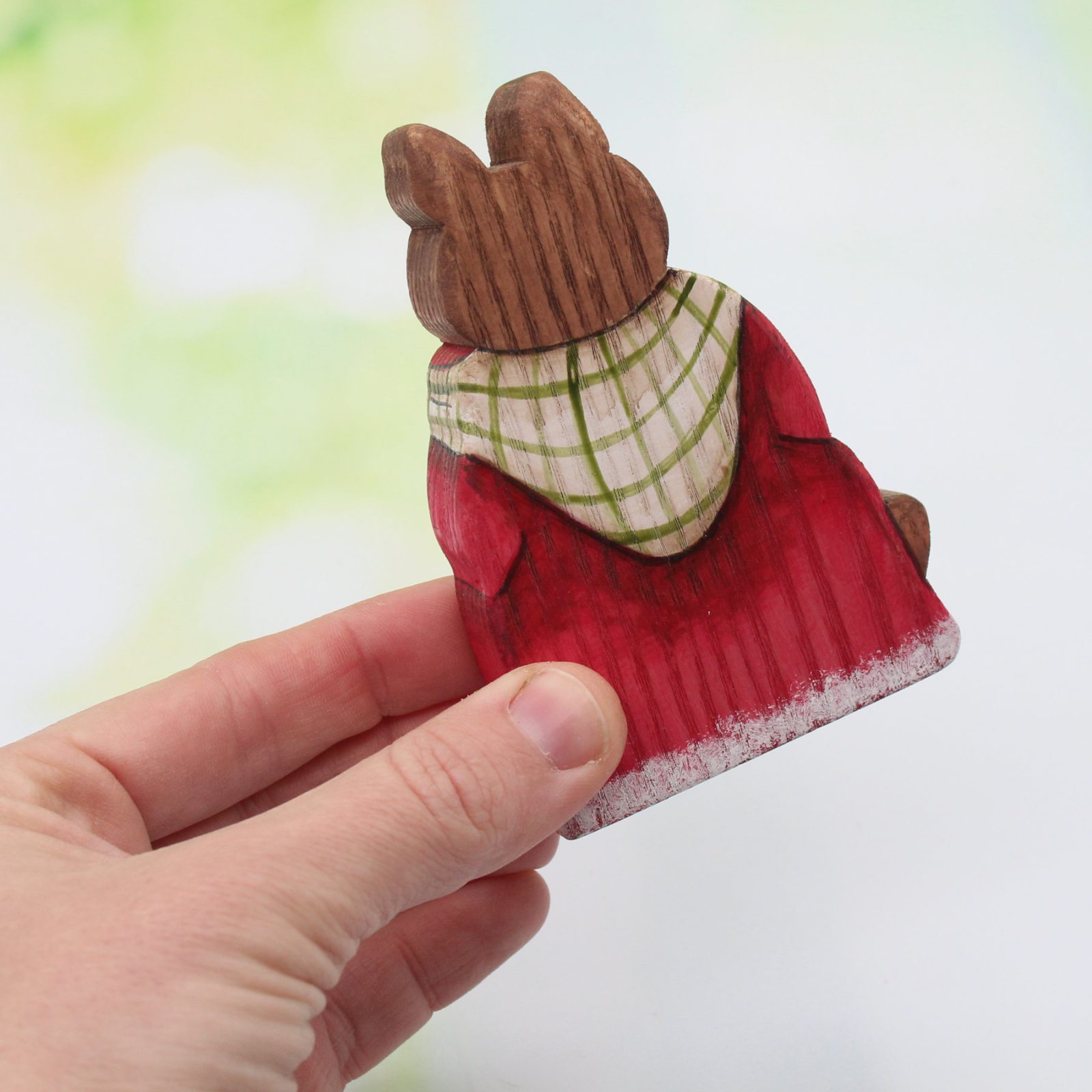 Mrs Christmas Mouse Back - by Good Shepherd Toys