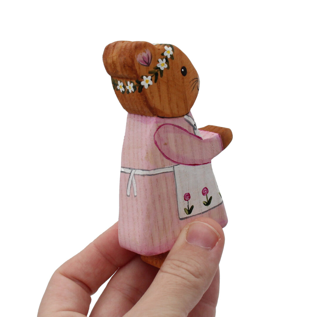 Mrs Country Mouse in Hand - by Good Shepherd Toys