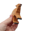 Nyala Female Wooden Figure In Hand by Good Shepherd Toys