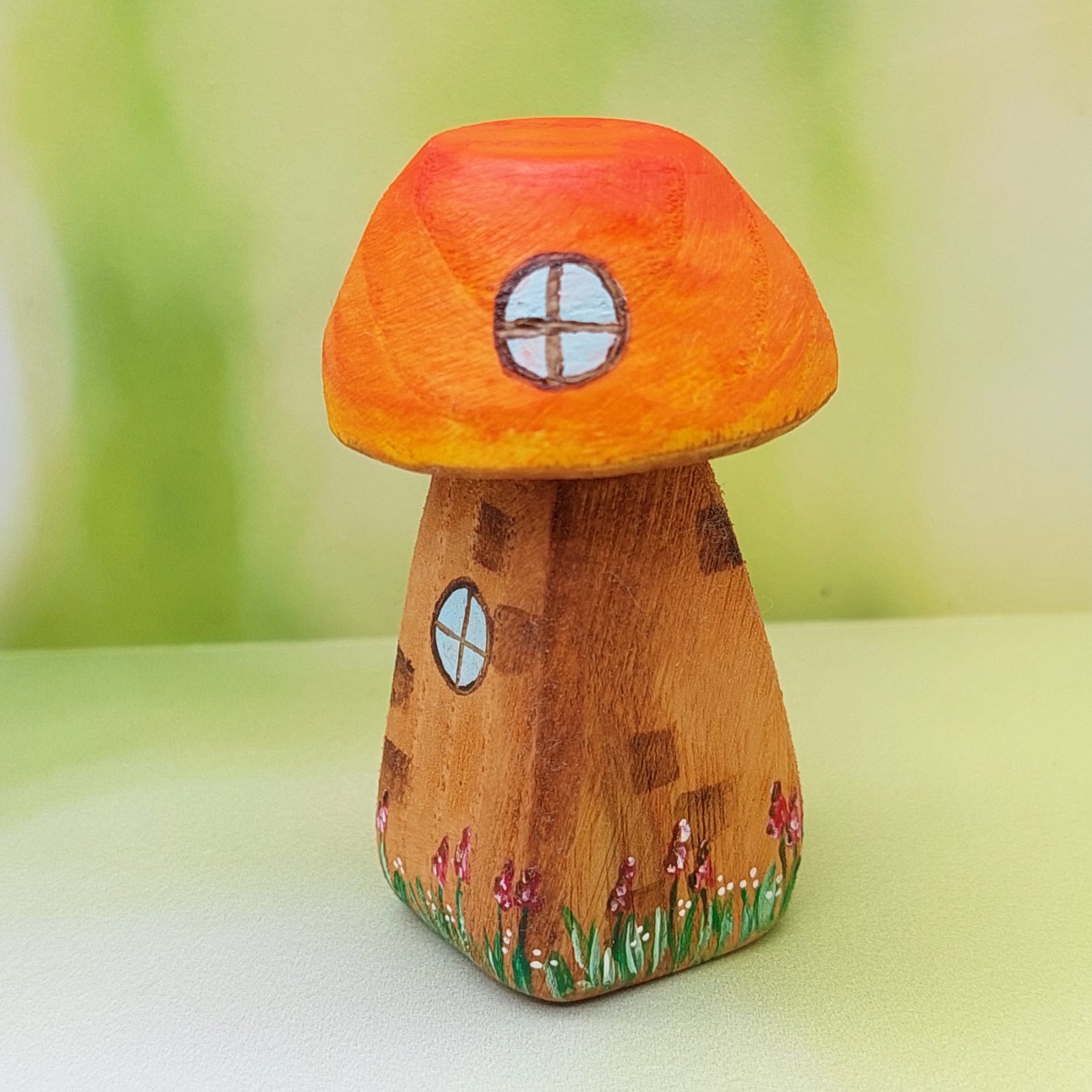 Orange Dome Mushroom 2 - by Good Shepherd Toys