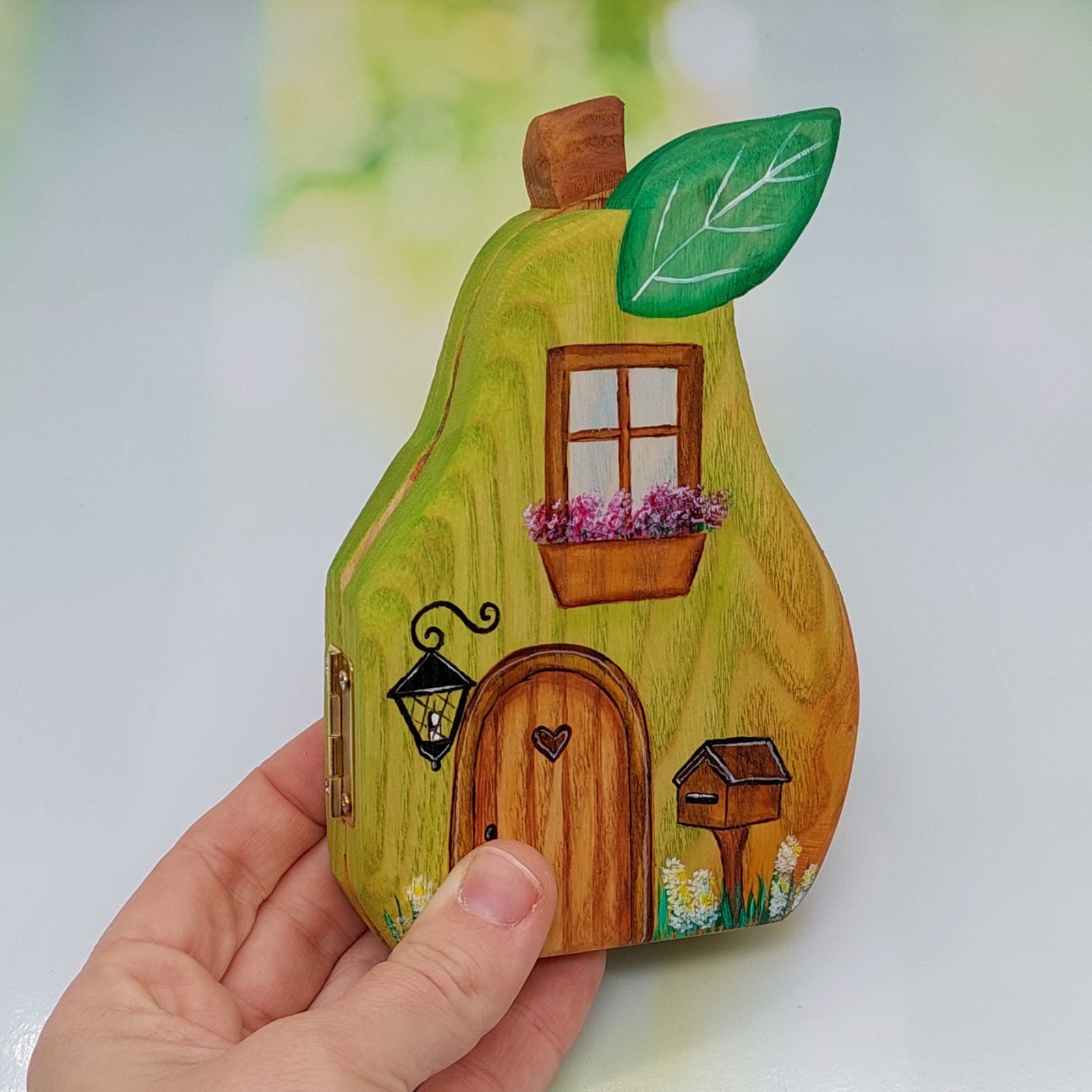 Pear Fruit House - In hand - by Good Shepherd Toys