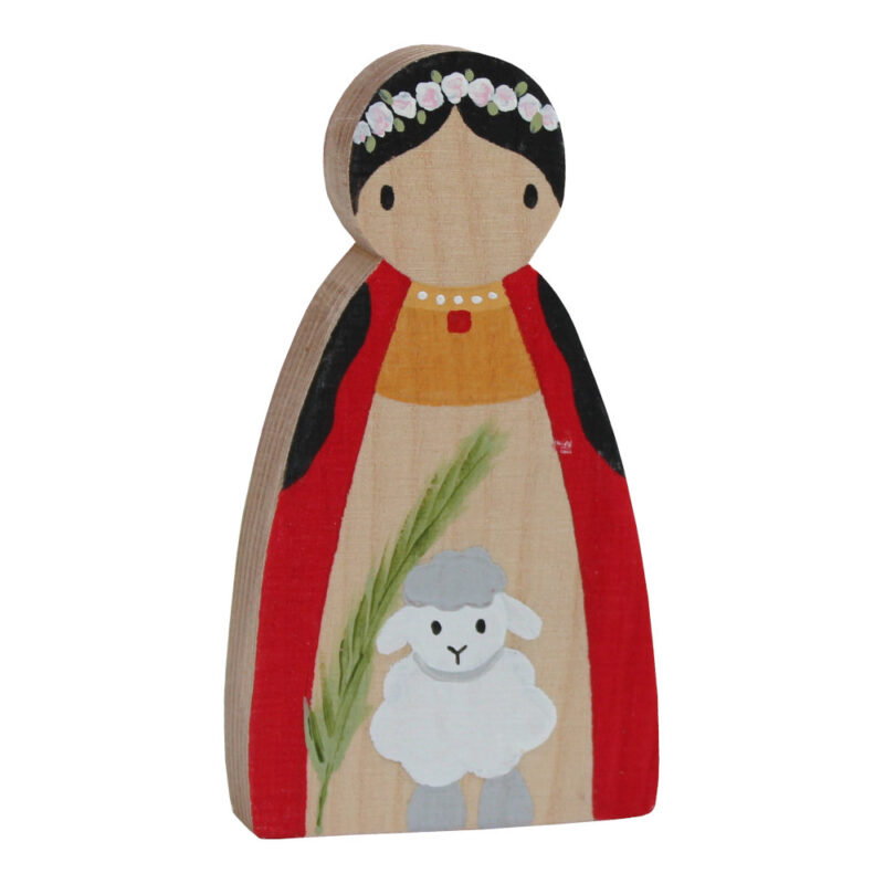 St. Agnes Pocket Saint (PRE-ORDER)