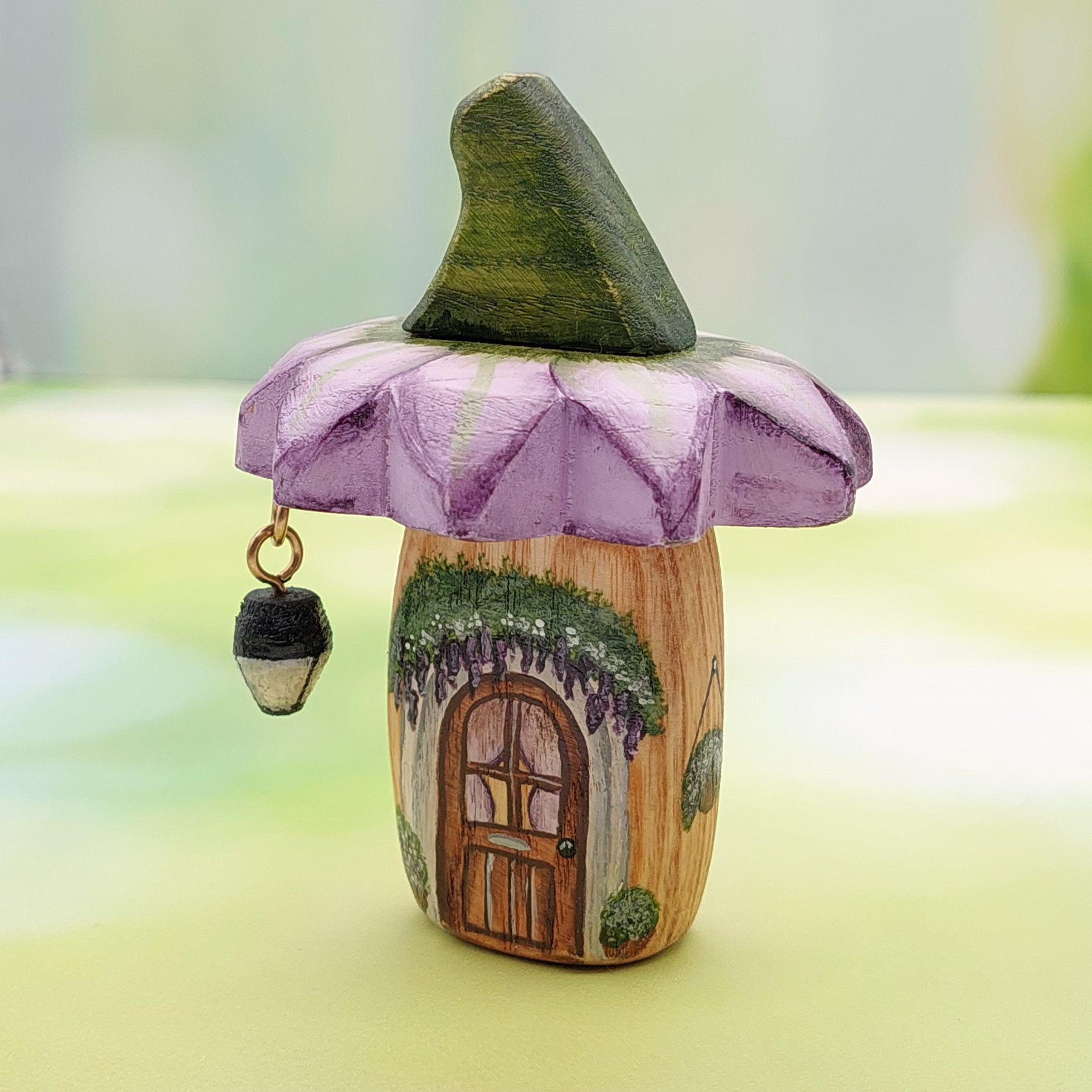 Purple Flower House HR - by Good Shepherd Toys
