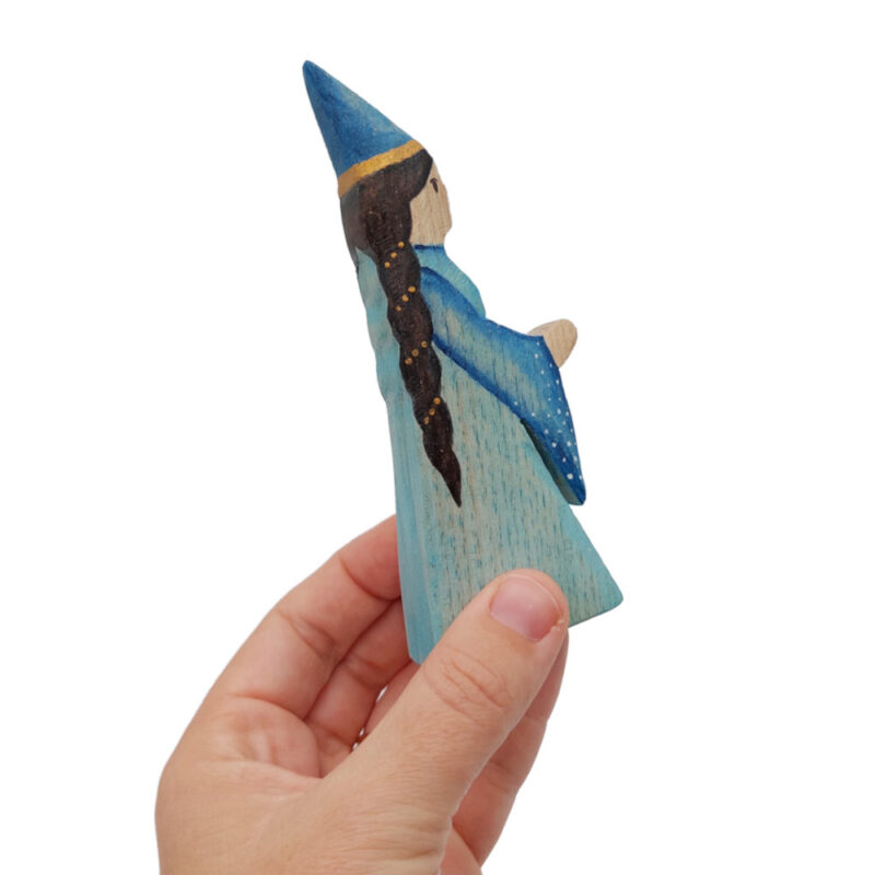 Shaped Wooden Queen in Hand - by Good Shepherd Toys