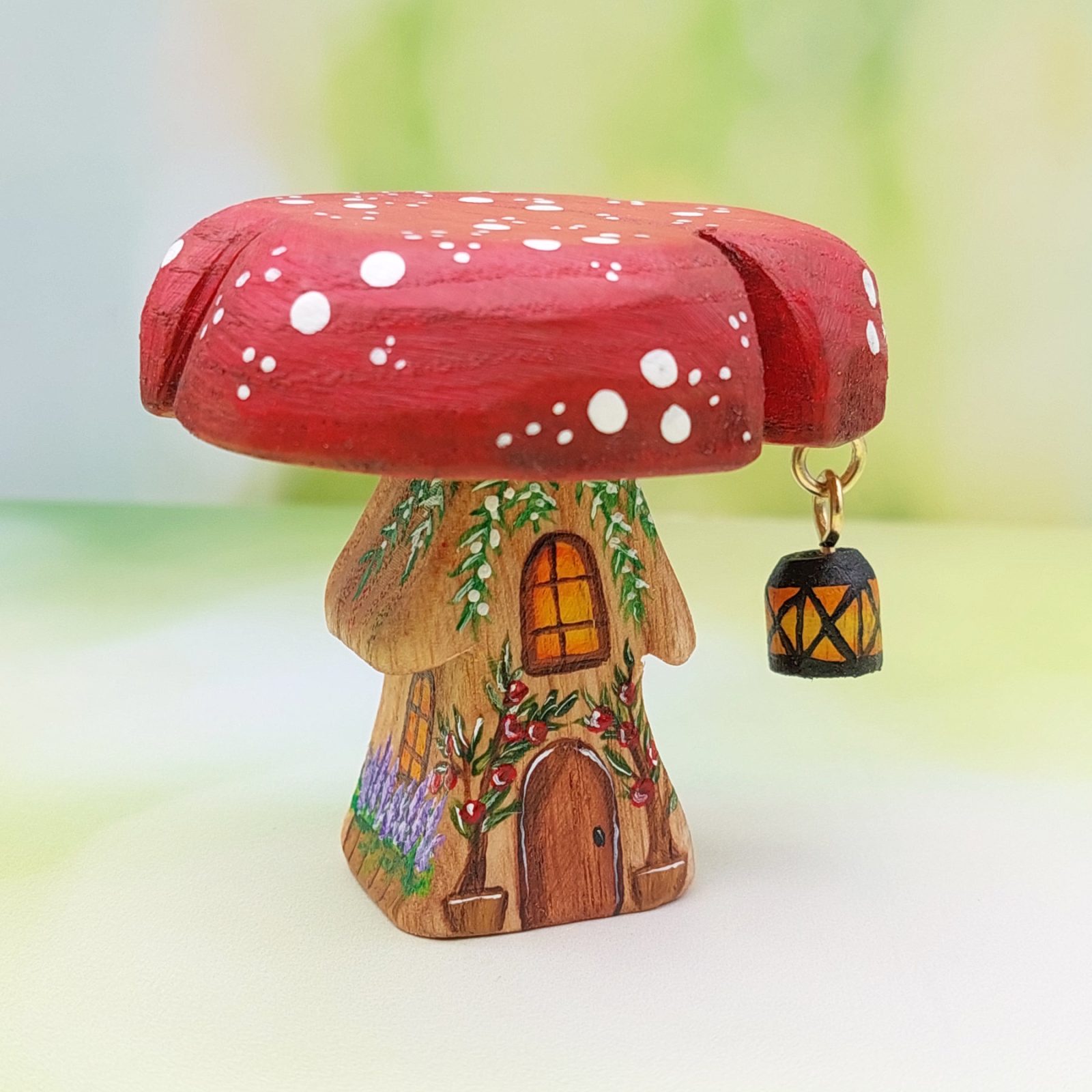 Red Starry Mushroom - by Good Shepherd Toys