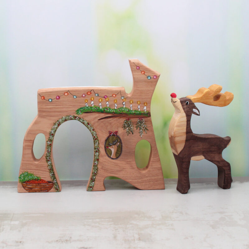 Rudolphs House Inside - by Good Shepherd Toys