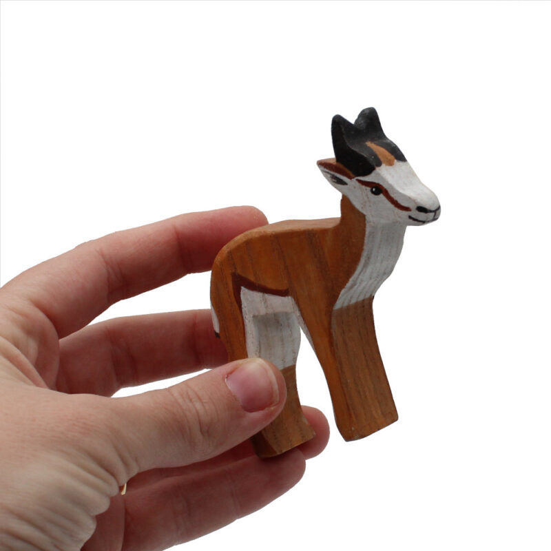 Springbuck Wooden figure