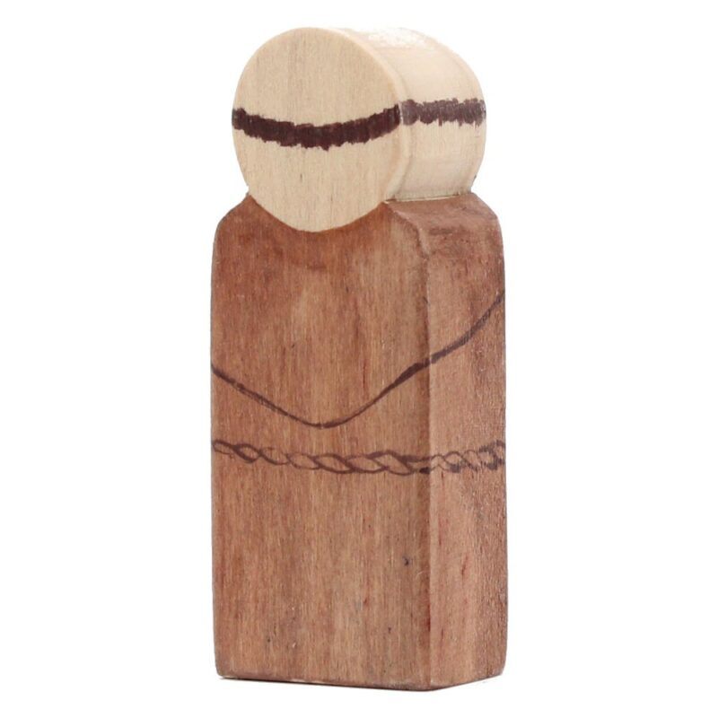 St Francis of Assisi Pocket Saint back