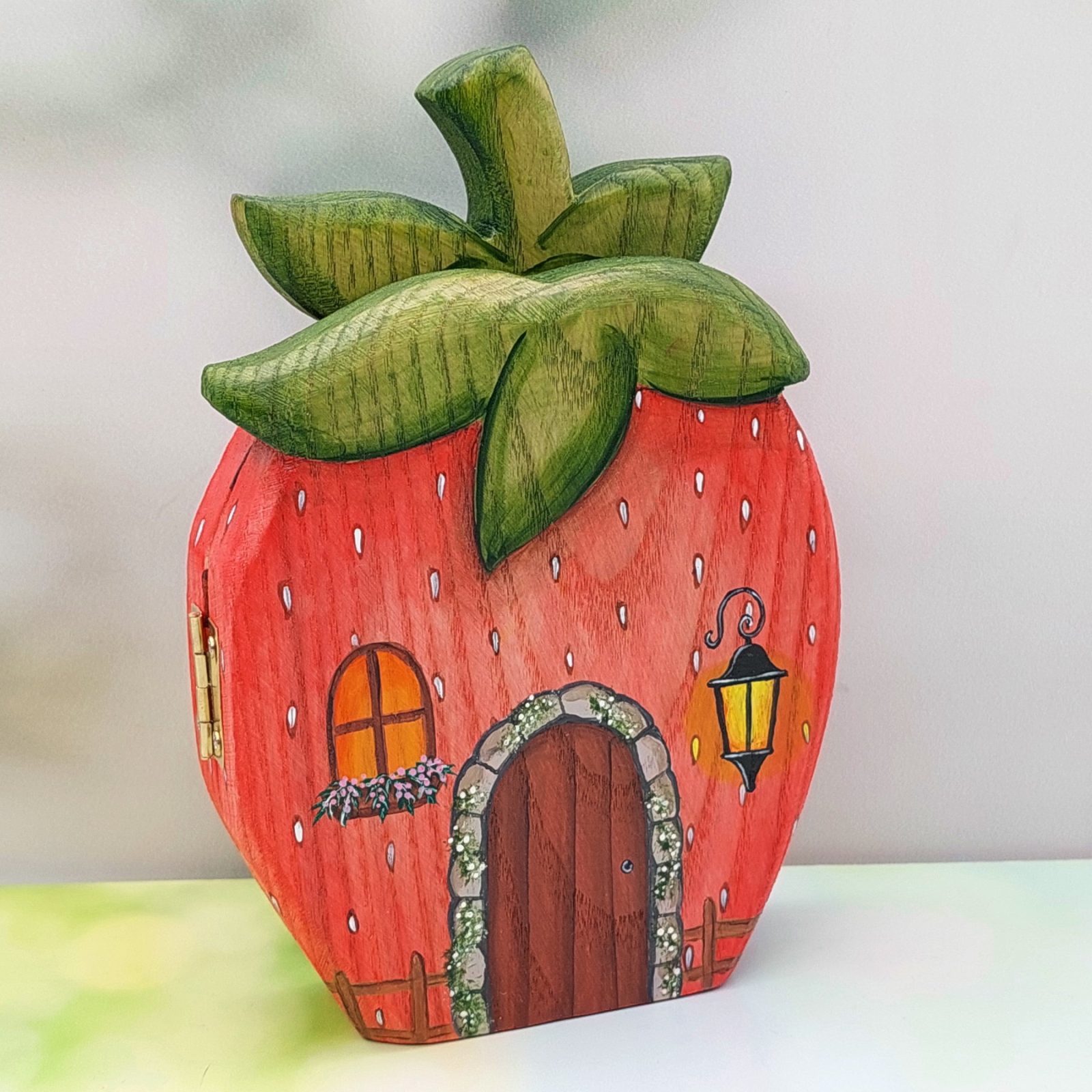Strawberry Fruit House - by Good Shepherd Toys
