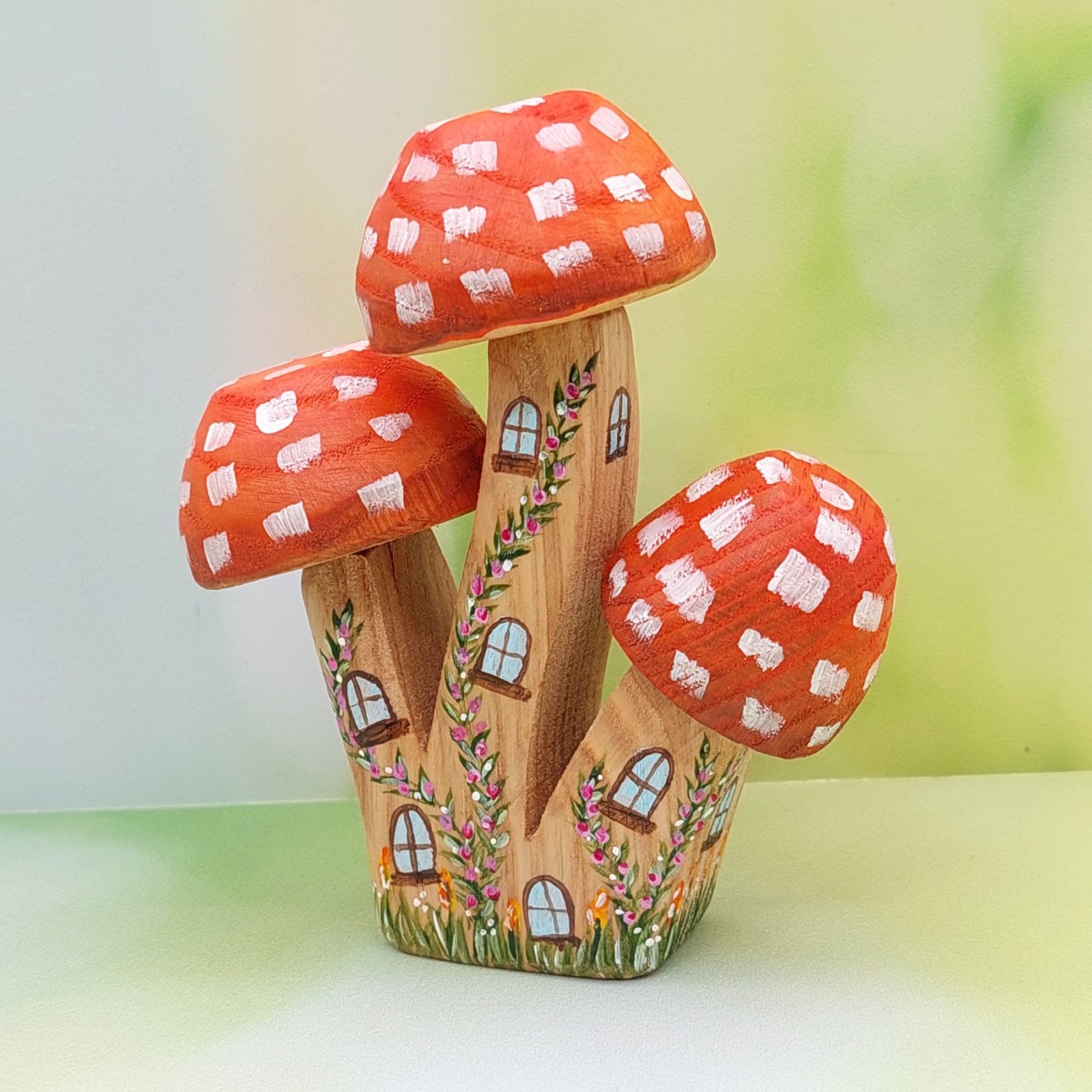Triple Coral Mushroom 2 - by Good Shepherd Toys
