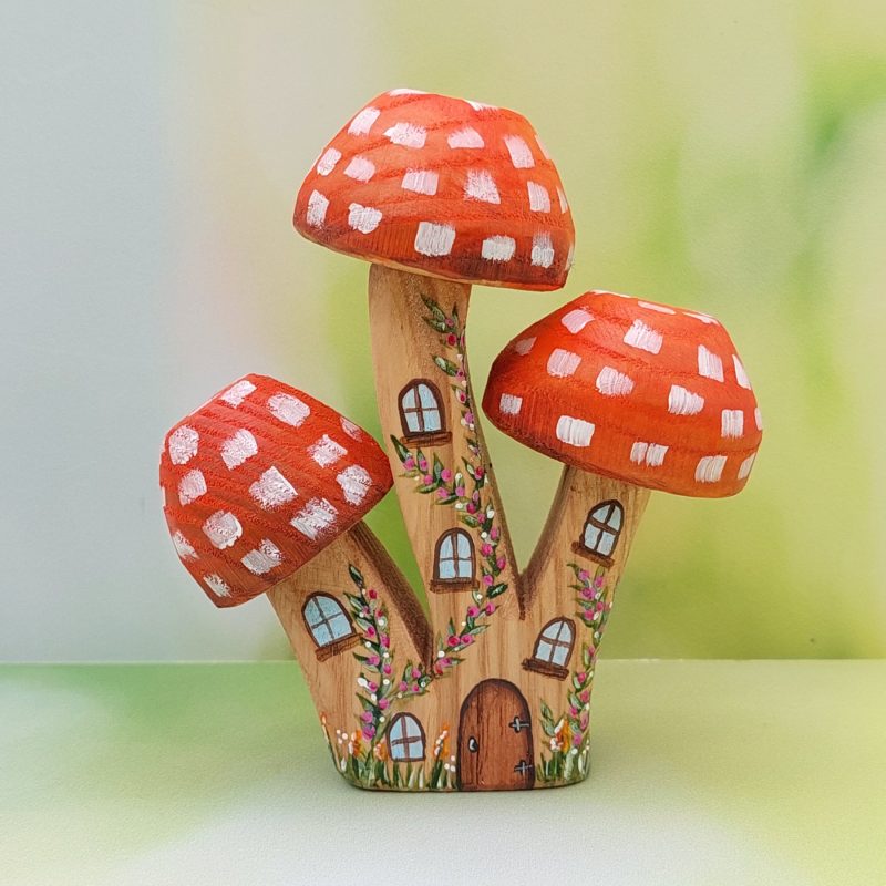 Triple Coral Mushroom - by Good Shepherd Toys