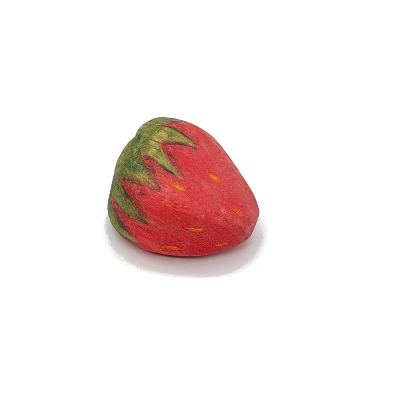 Wooden Strawberry Miniature 1 - by Good Shepherd Toys